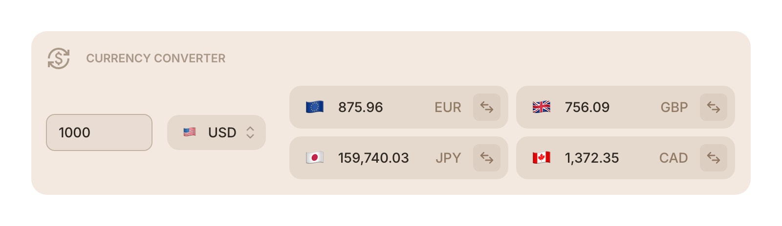 CurrencyConverter color light