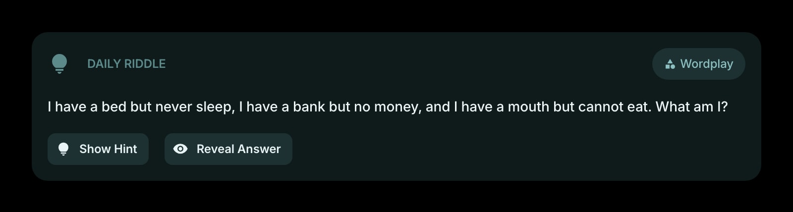 DailyRiddle color dark