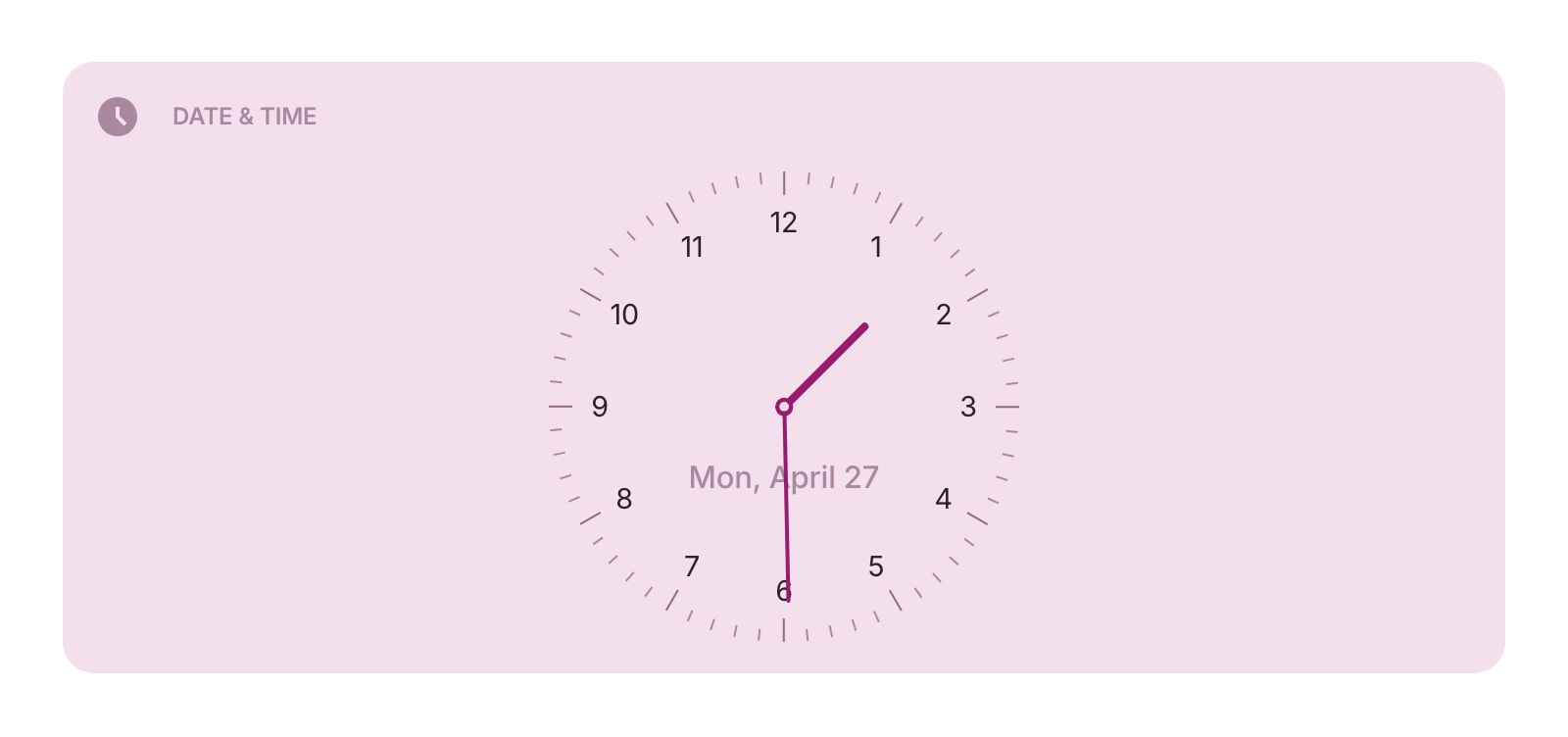 DateTime color light