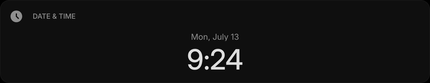 DateTime dark digital