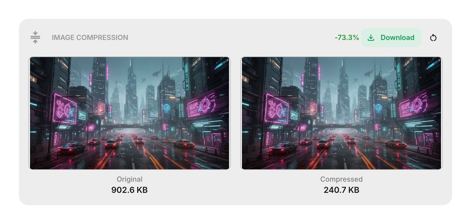 ImageCompression light