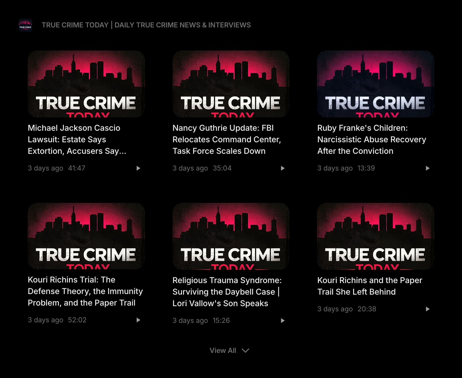 Podcast dark grid clear