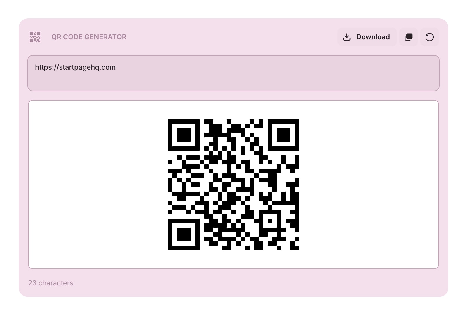 QrCode color light