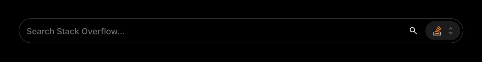 Search dark stackoverflow