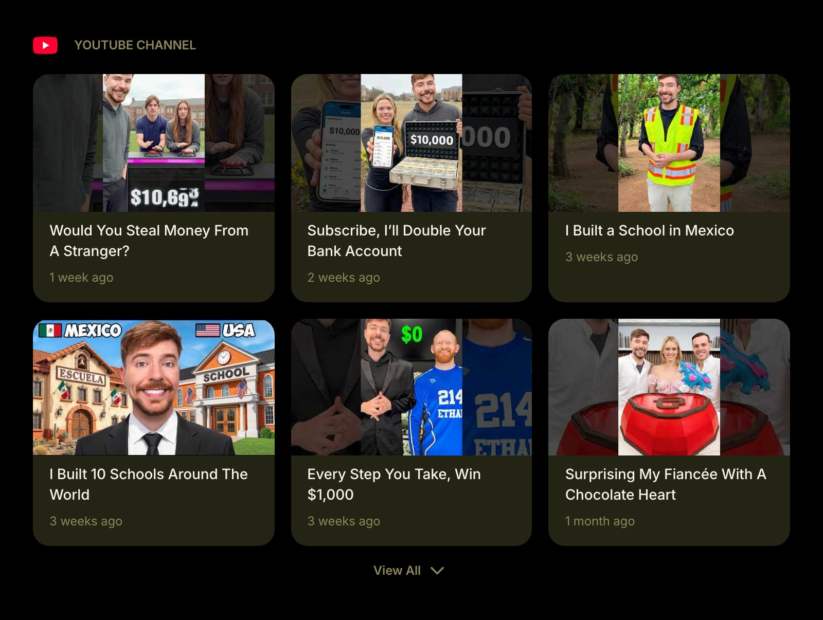 YouTubeChannel color dark